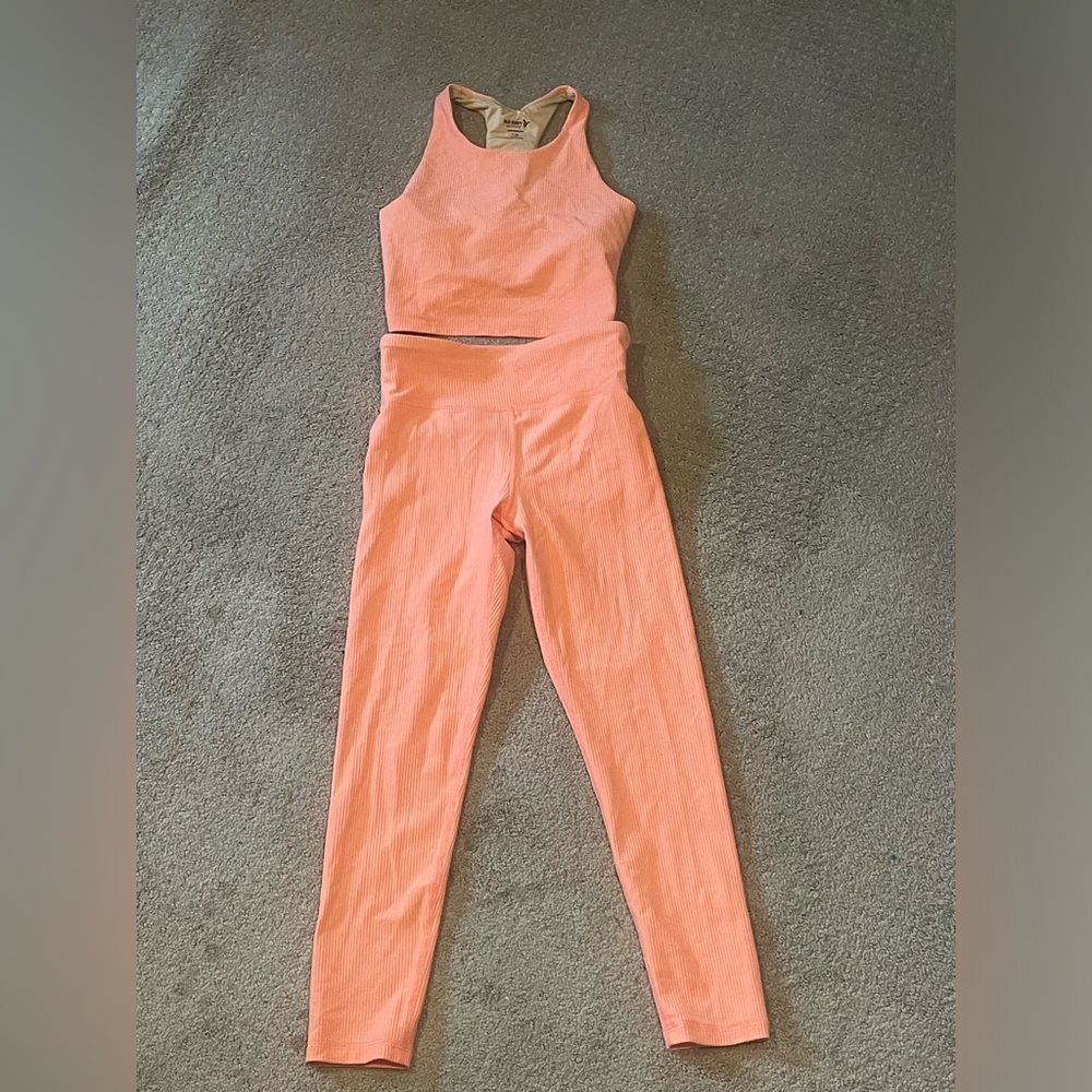 Kids Peach Activewear Set